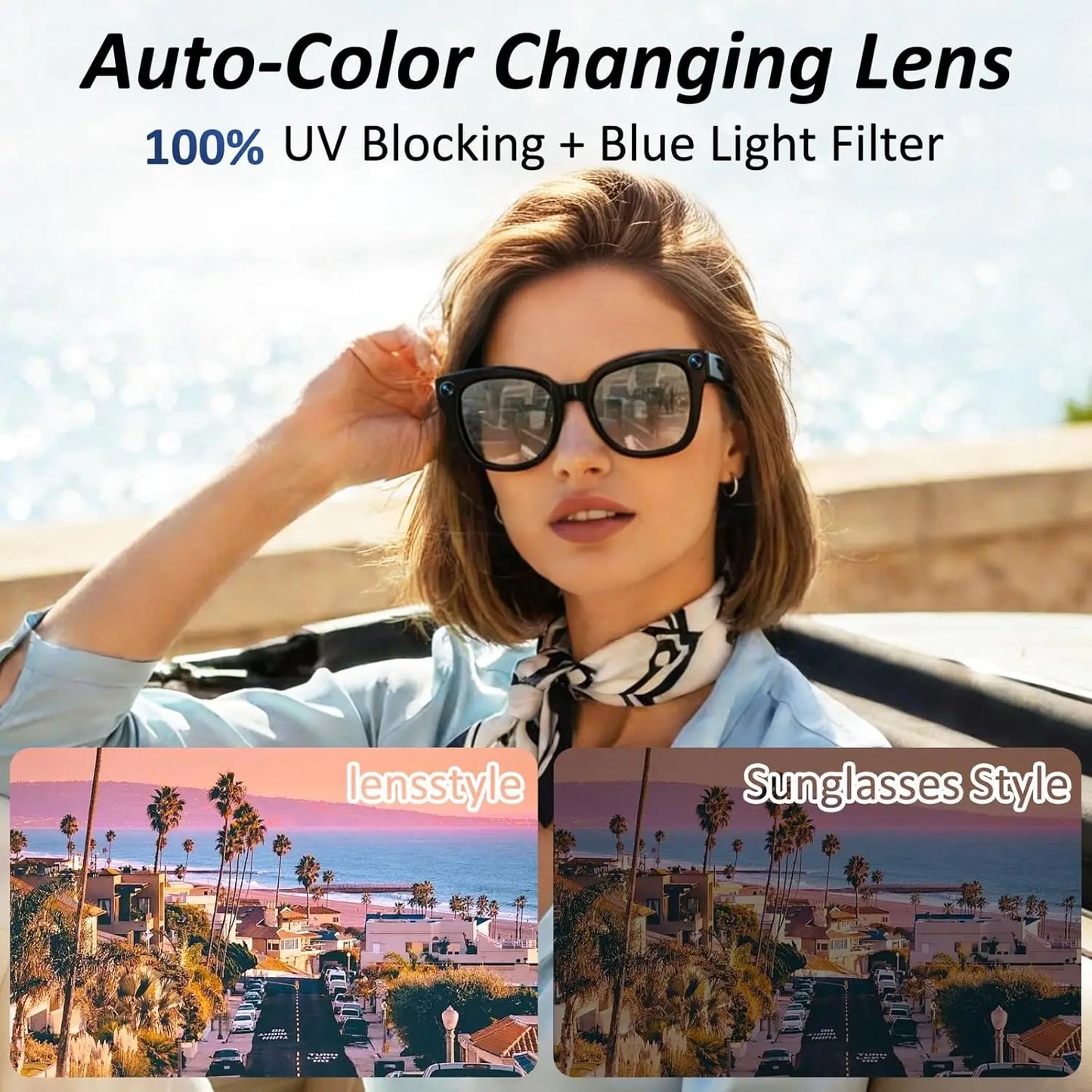 Large Capacity Smart Glasses with Translation & Recording Features