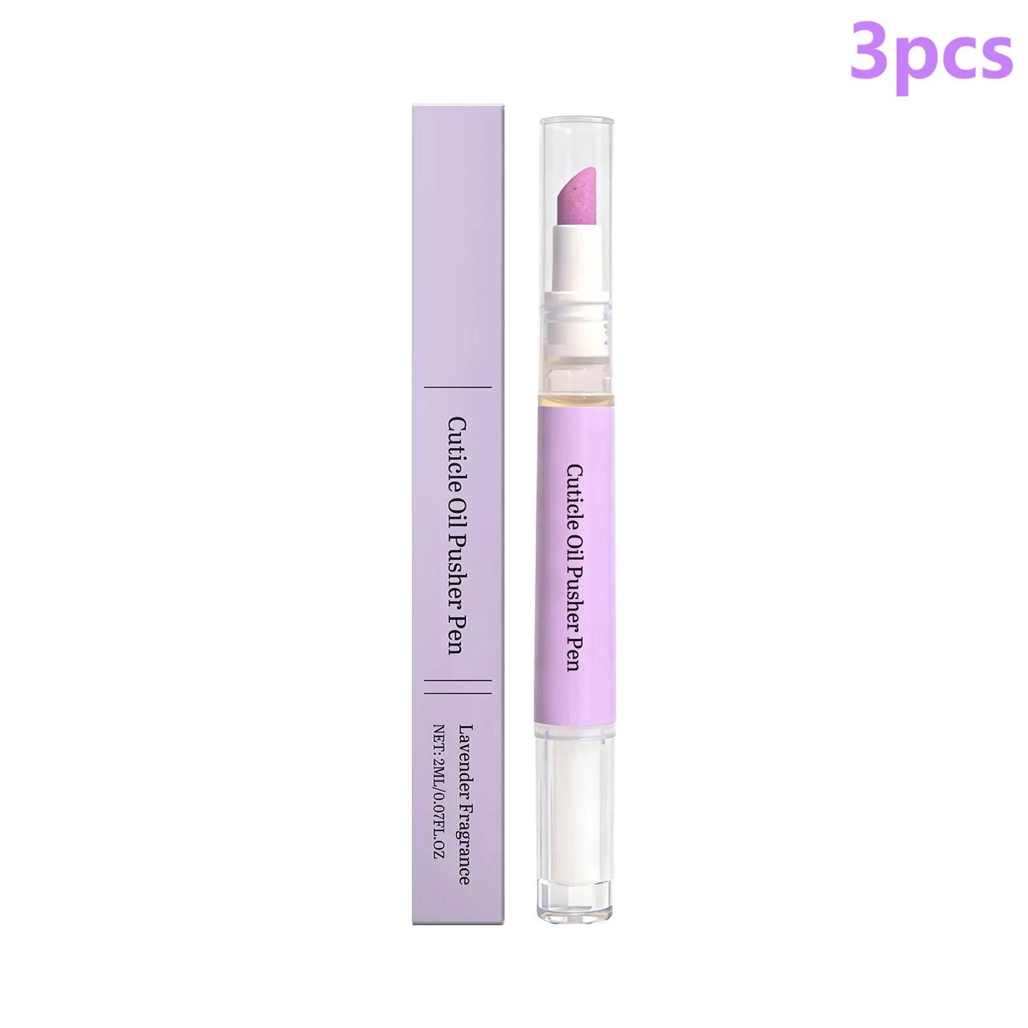 Lavender Cuticle Oil Pusher Pen | Nourishing Nail Care Tool