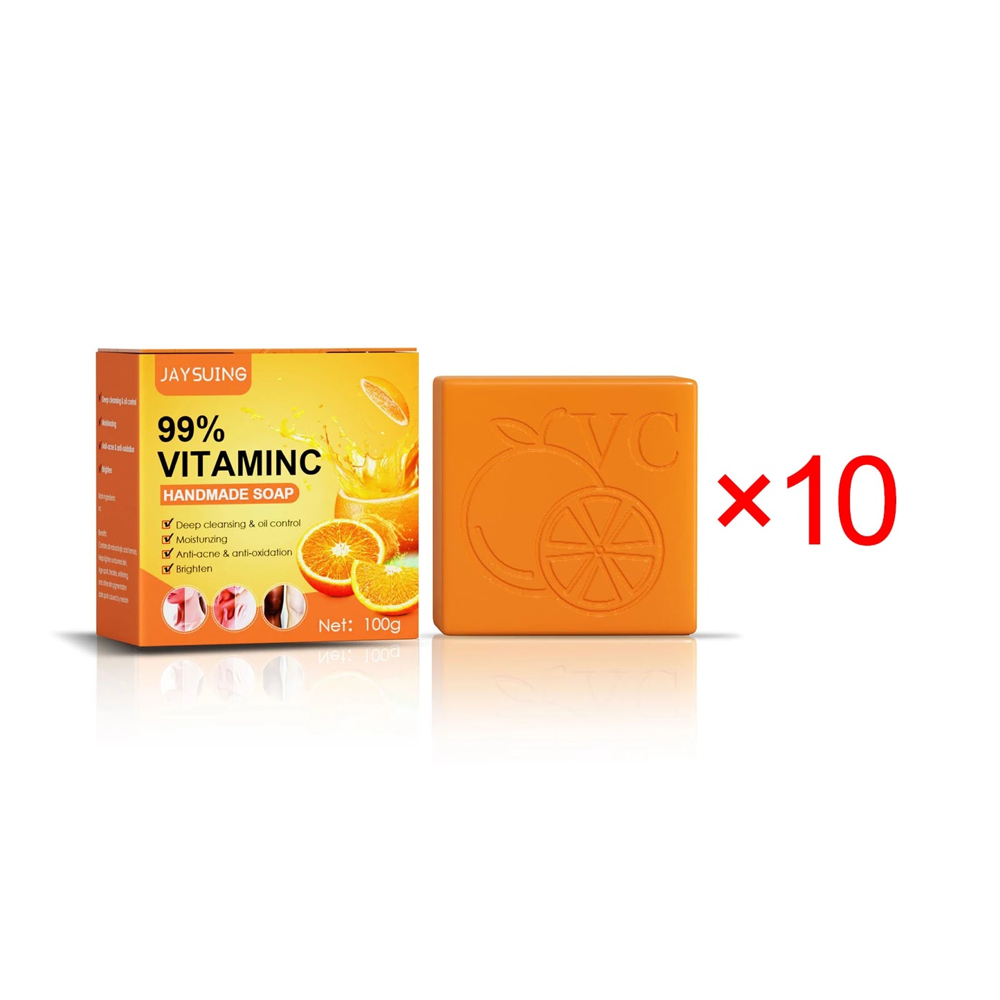 Natural Whitening Soap Bar | Deep Cleanse & Brighten Skin
