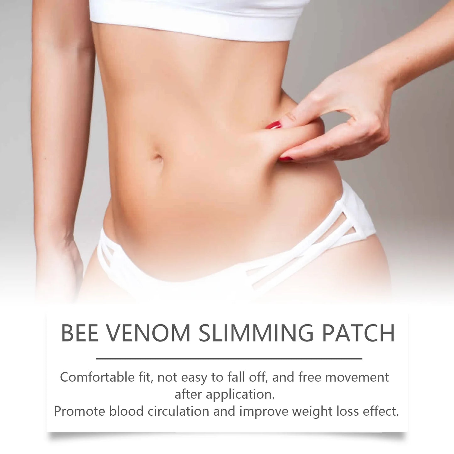 10pcs Bee Venom Body Shaping Patches for Weight Loss & Detox