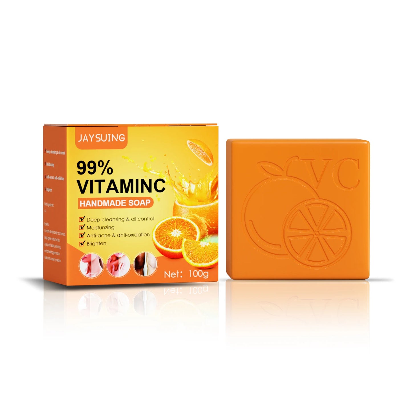 Natural Whitening Soap Bar | Deep Cleanse & Brighten Skin