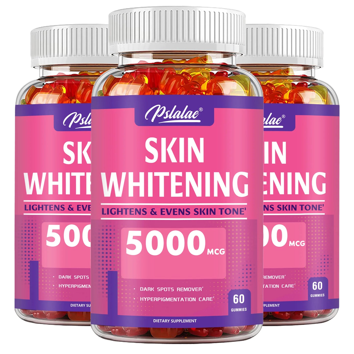 Skin Whitening Gummies | Brighten Skin Tone & Anti-Aging Support