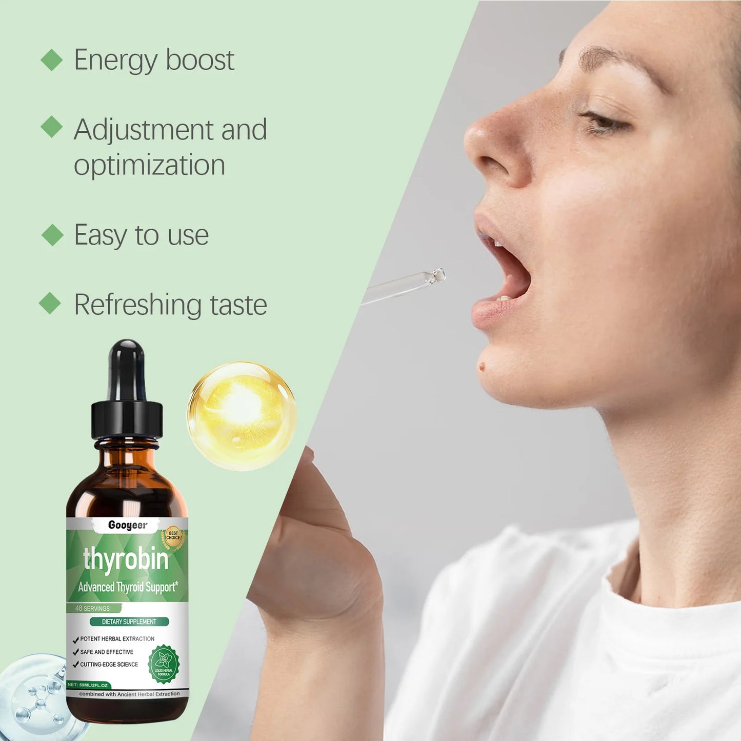 Thyroid Energy Drops | B Vitamins for Enhanced Vitality & Metabolism