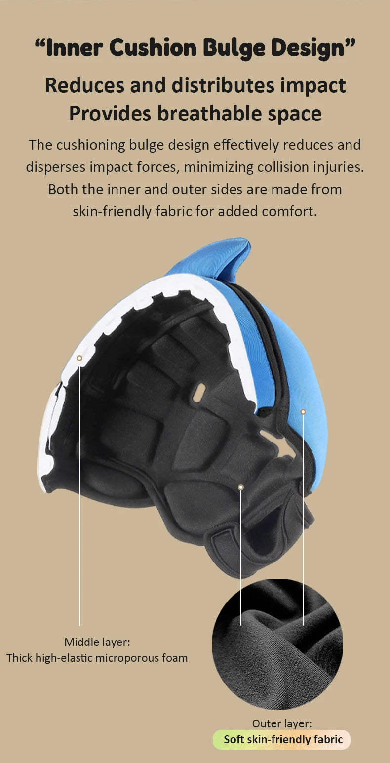 Cute Ladybug Baby Helmet | Safe Anti-Shock Headgear for Infants