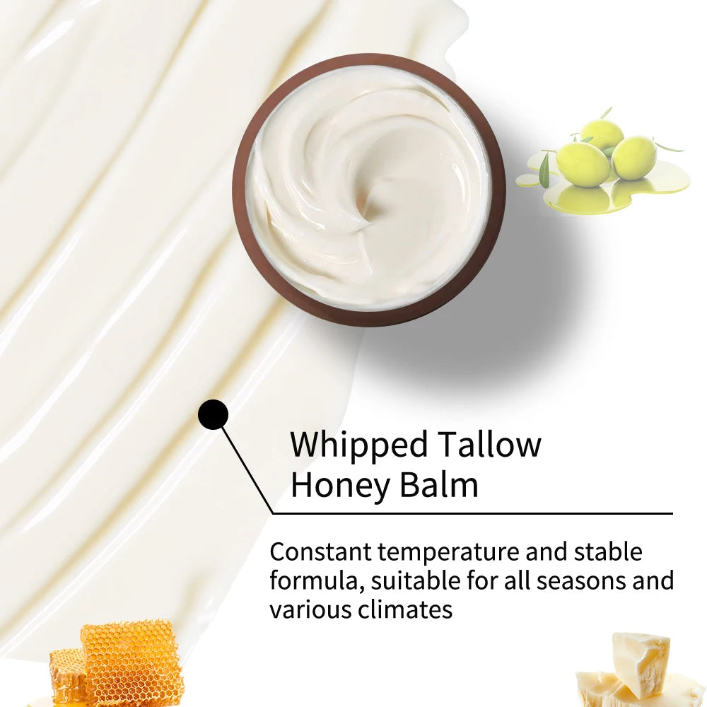 Moisturizing Whipped Tallow Cream | Nourishing Skin Care Lotion
