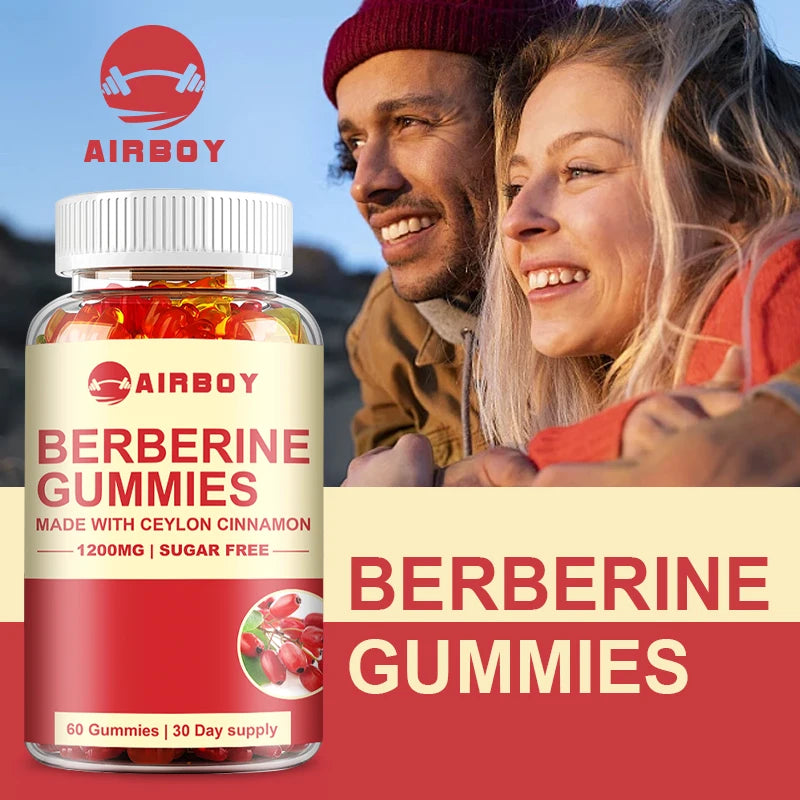 Berberine Gummies with Ceylon Cinnamon for Immune & Heart Health
