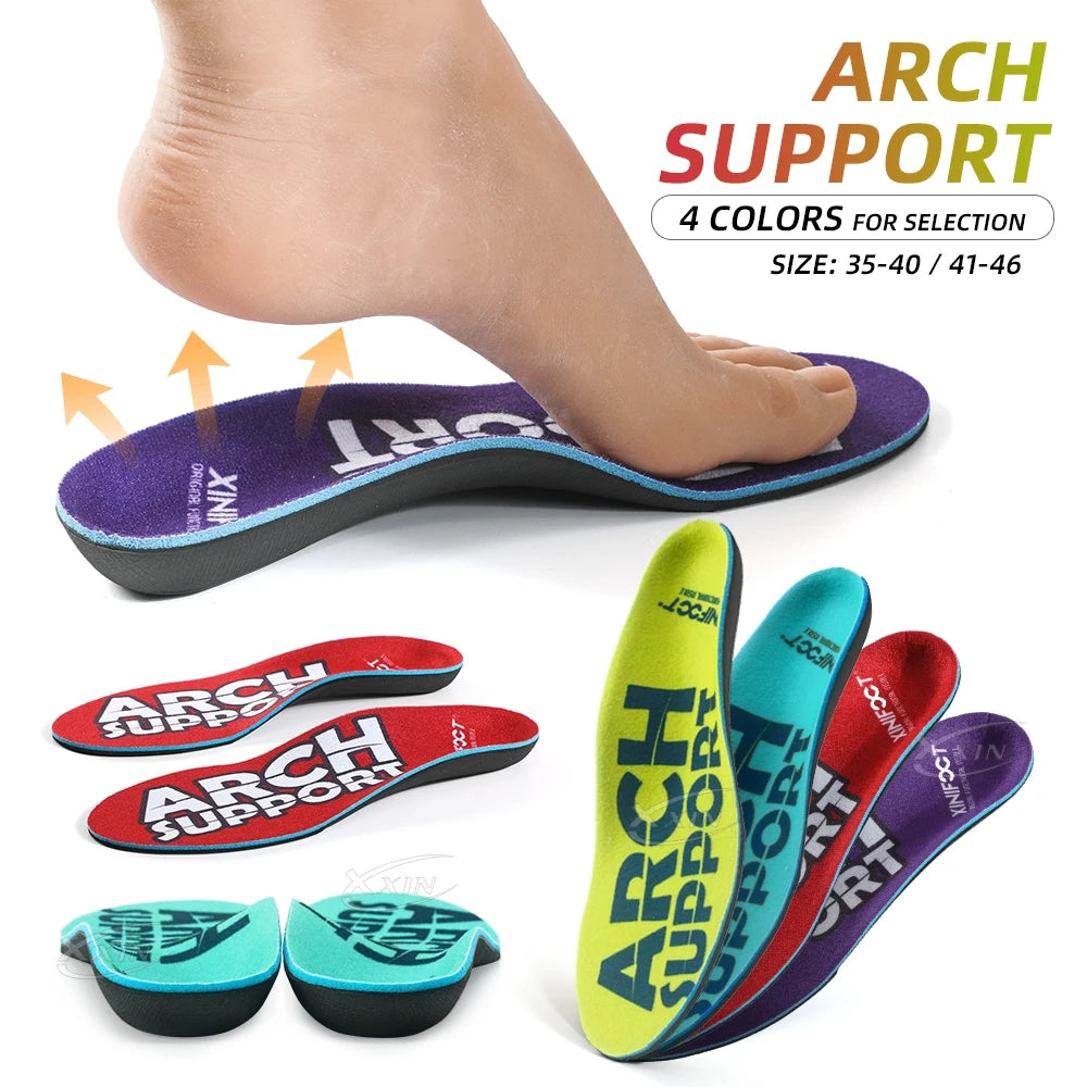 Arch Support Insoles for Flat Feet | Orthopedic Shoe Pads