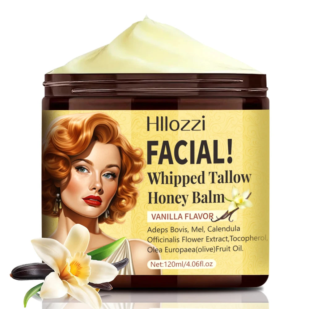 Moisturizing Whipped Tallow Cream | Nourishing Skin Care Lotion
