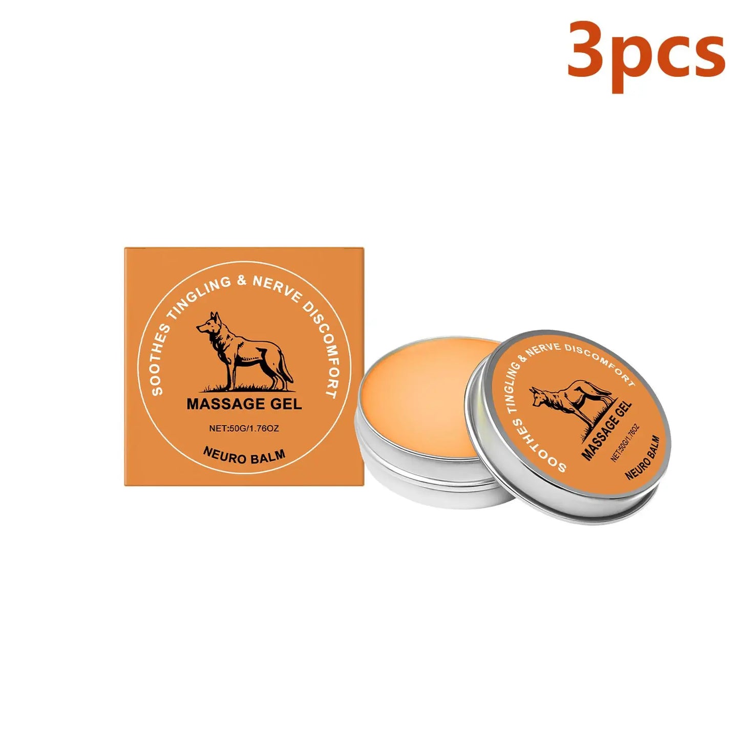 Natural Herbal Balm for Nerve Relief | Soothing Muscle Massage Cream