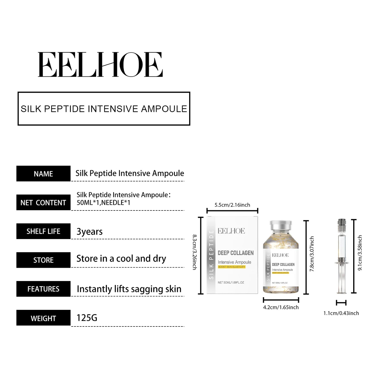 Intensive Lifting Face Serum | Deep Collagen for Firm Skin