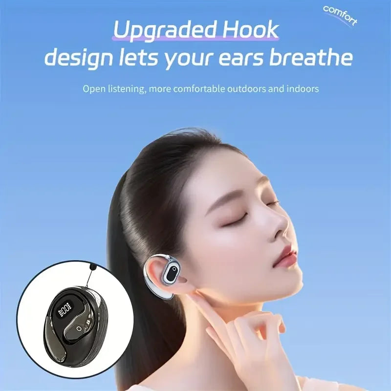 AI Real-Time Translation Headset | 144 Languages, Type-C Charging