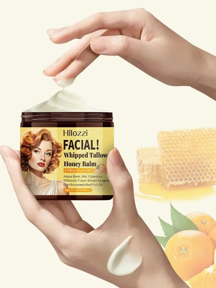 Moisturizing Whipped Tallow Cream | Nourishing Skin Care Lotion