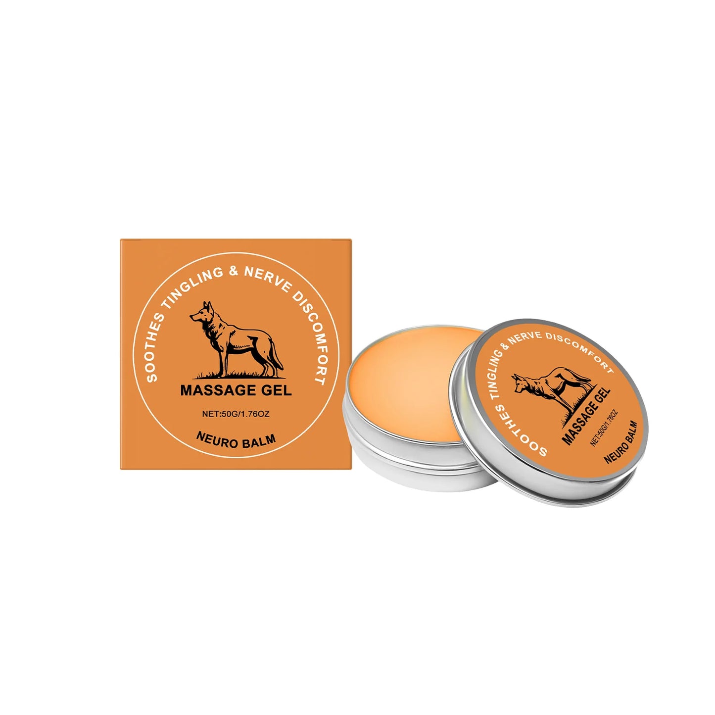 Natural Herbal Balm for Nerve Relief | Soothing Muscle Massage Cream