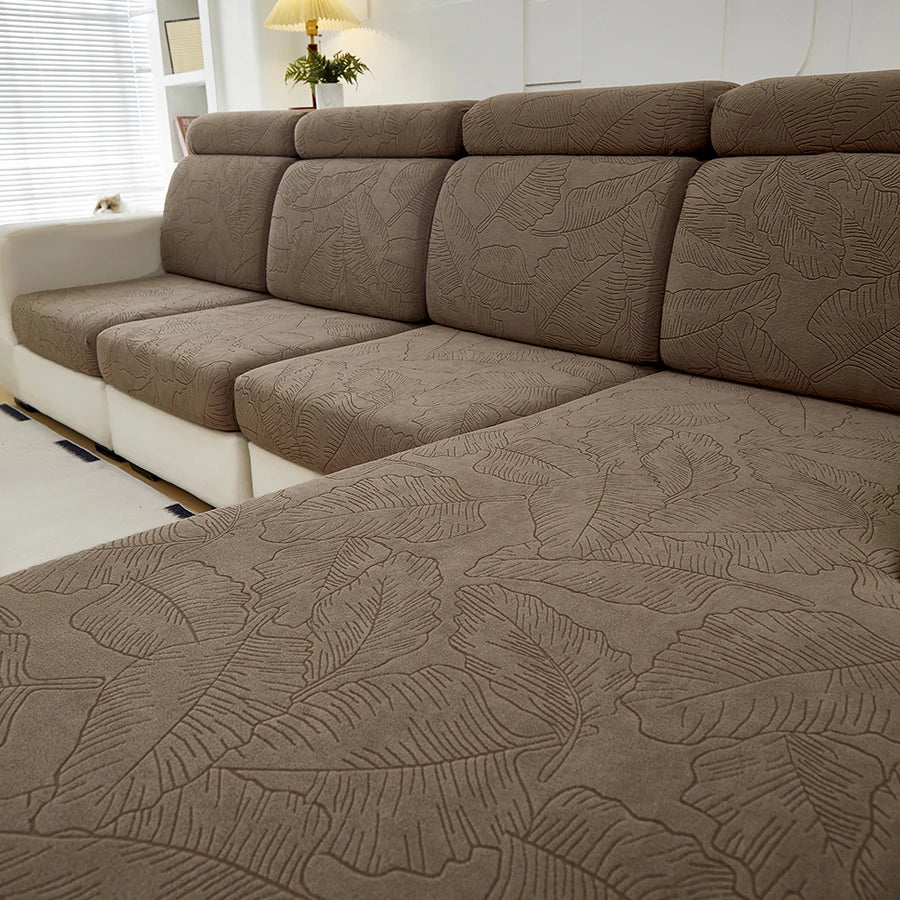 High Elastic Jacquard Sofa Cushion Cover | Pet-Friendly Protector