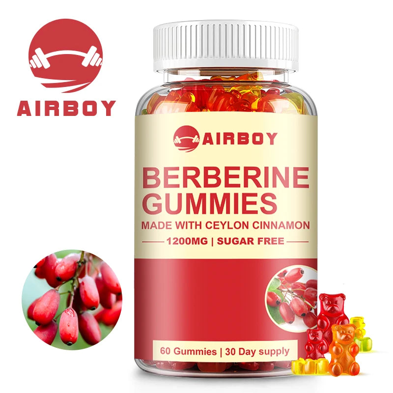 Berberine Gummies with Ceylon Cinnamon for Immune & Heart Health
