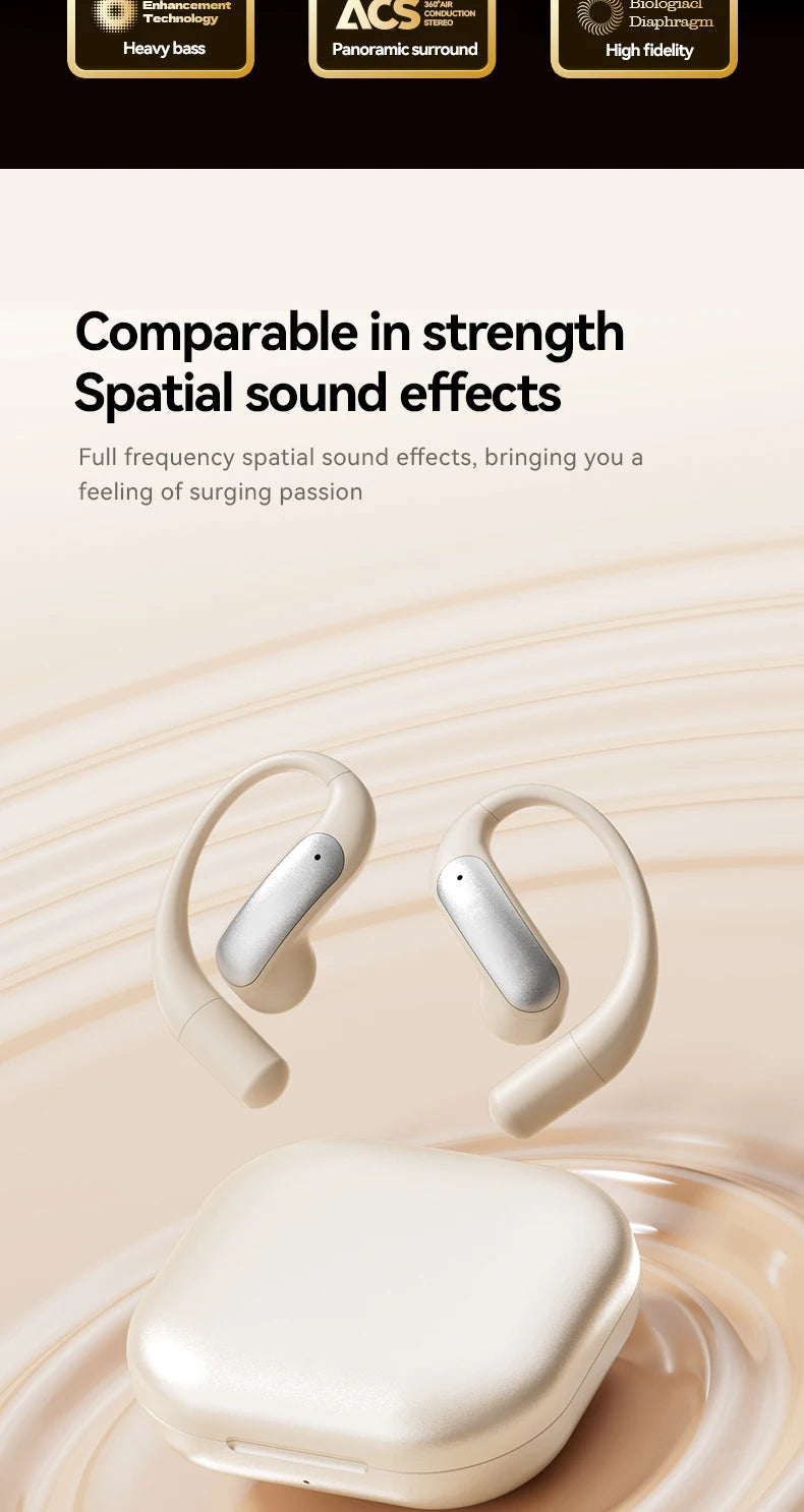 Wireless ANC Bluetooth Earphones with Real-time Translation
