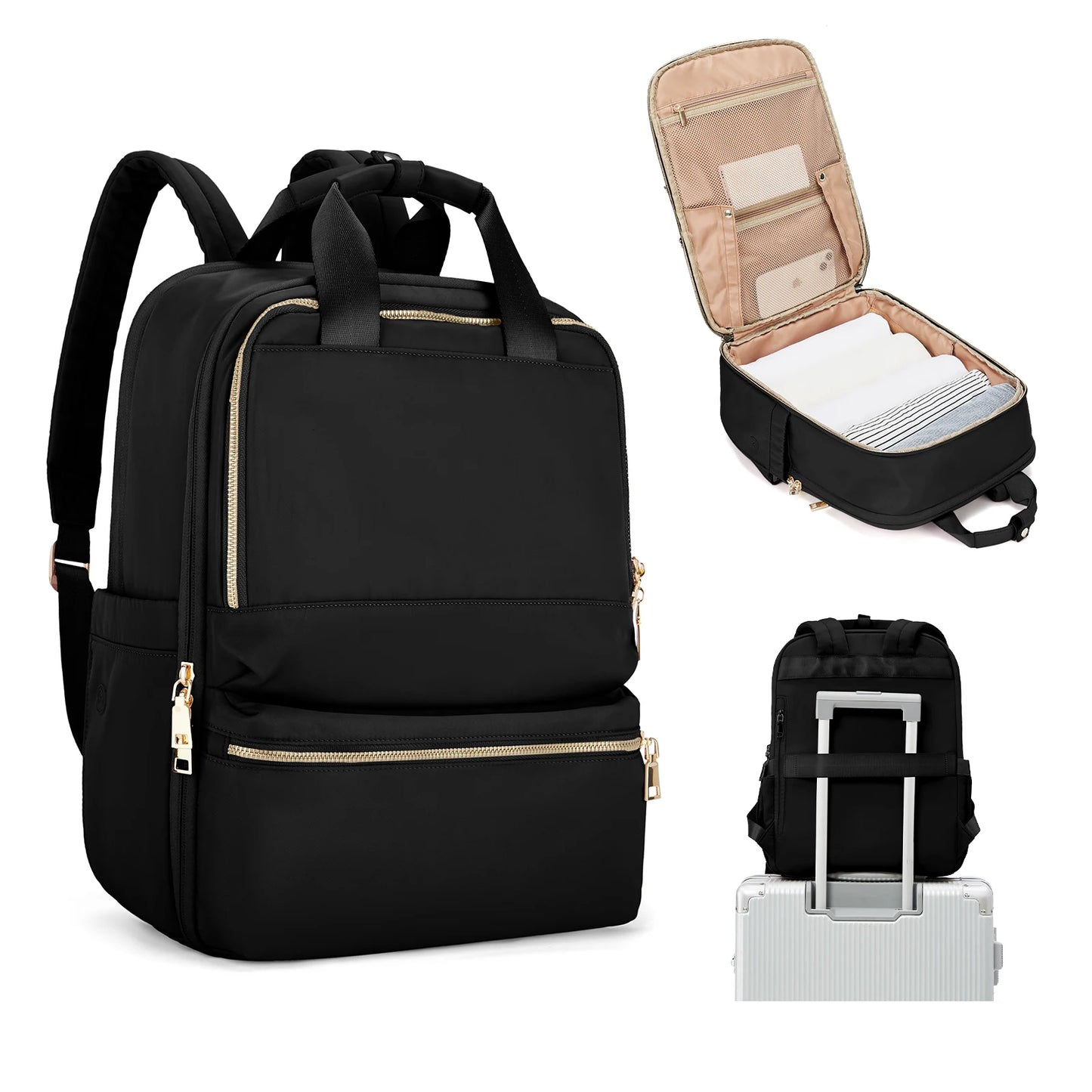 Stylish Women's Backpack | Large Capacity Travel & College Bag