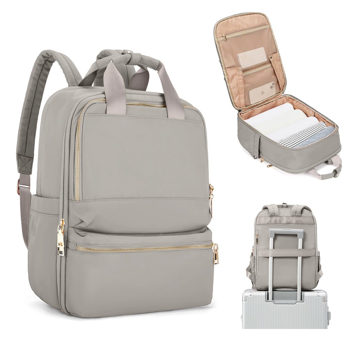 Stylish Women's Backpack | Large Capacity Travel & College Bag
