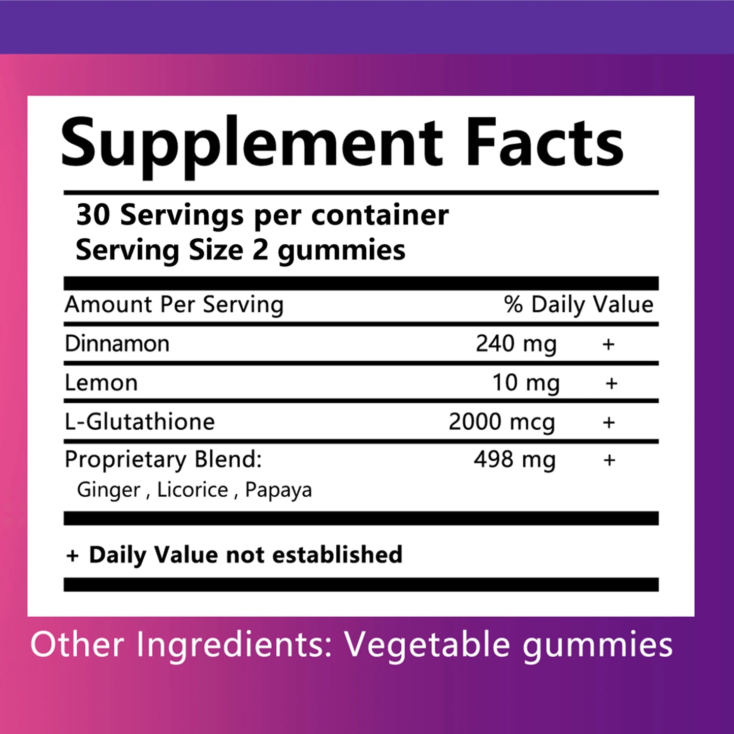 Skin Whitening Gummies | Brighten Skin Tone & Anti-Aging Support