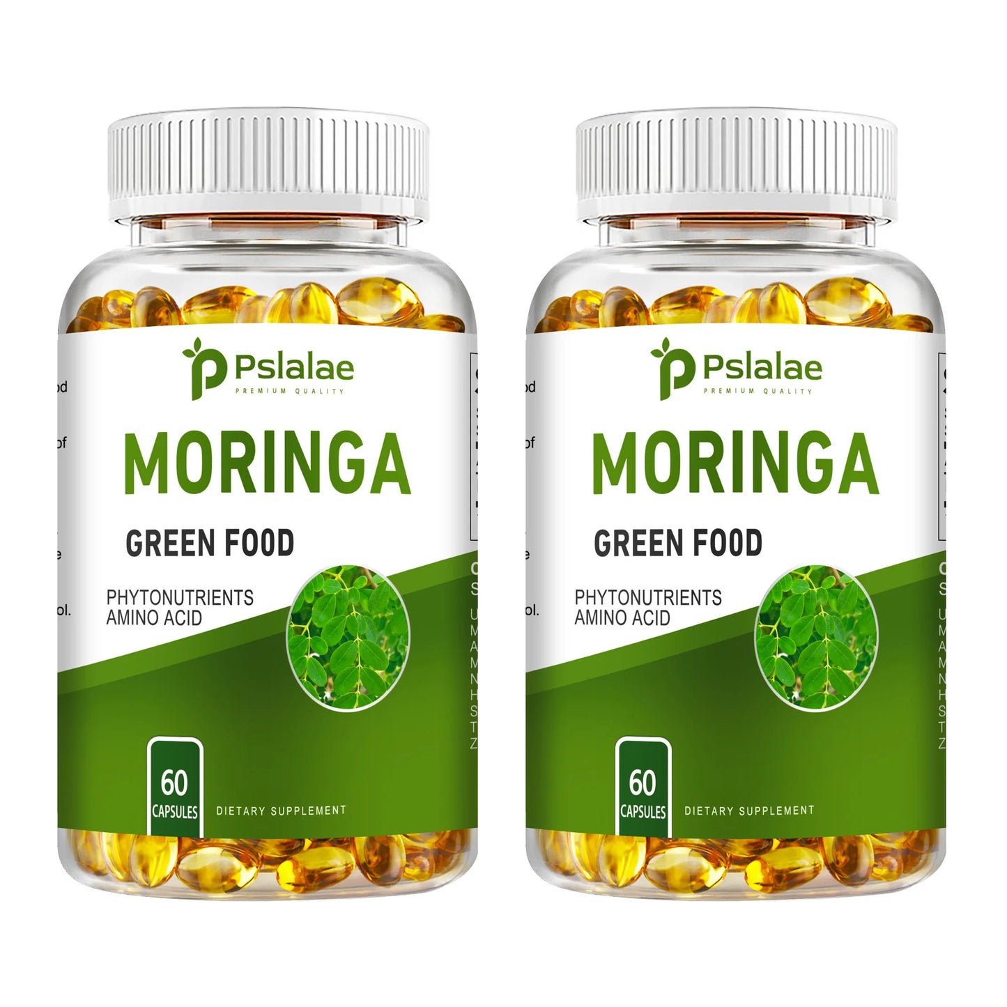 Moringa Capsules for Heart & Immune Health | 60 Count