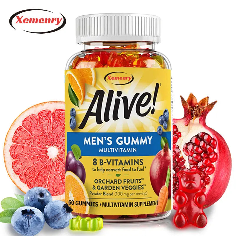 Men's Multivitamin Gummies – Boost Energy & Immunity | 60 Count