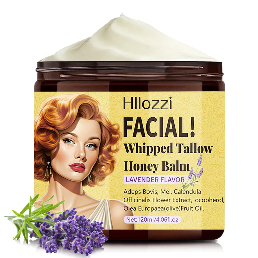 Moisturizing Whipped Tallow Cream | Nourishing Skin Care Lotion