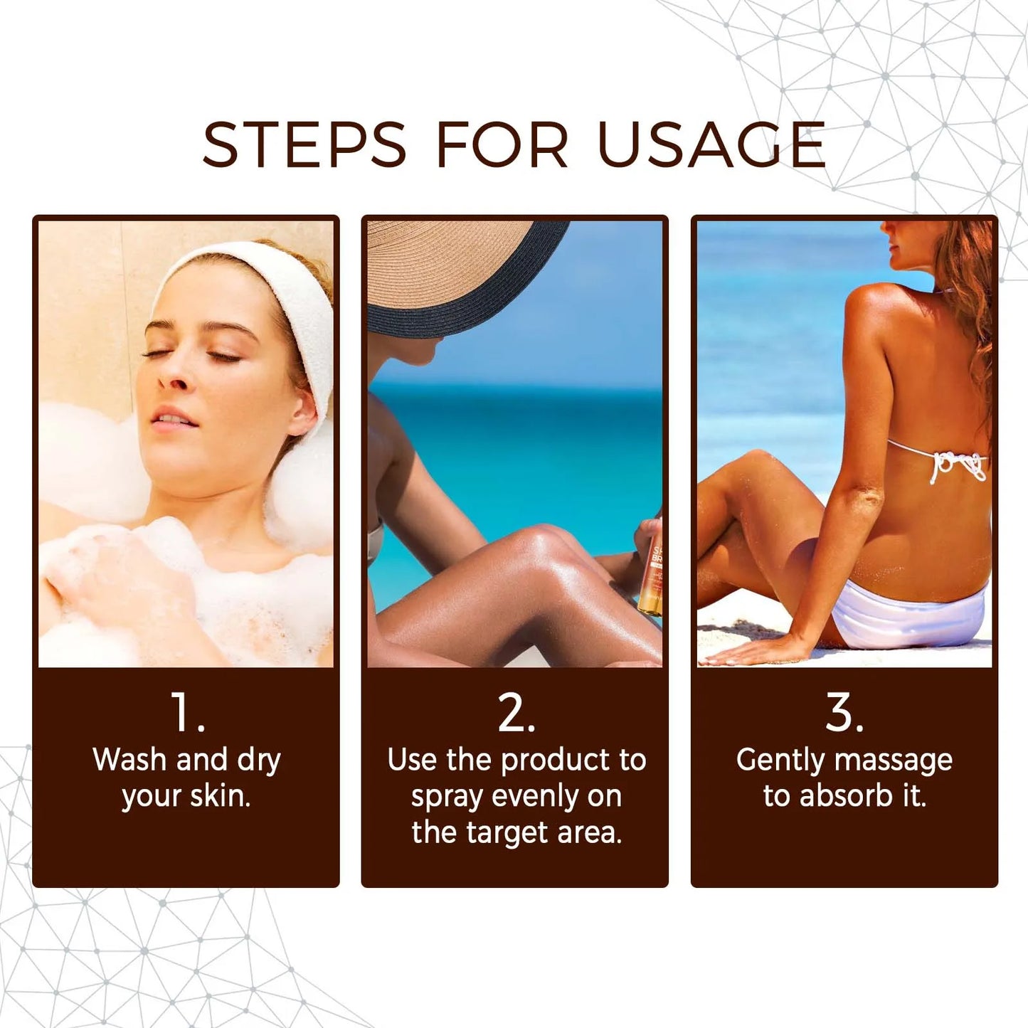 Moisturizing Body Tanning Spray for a Gorgeous Bronze Glow