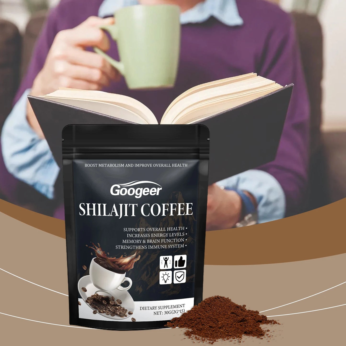 Instant Coffee for Energy & Weight Management | Low-Sugar Formula