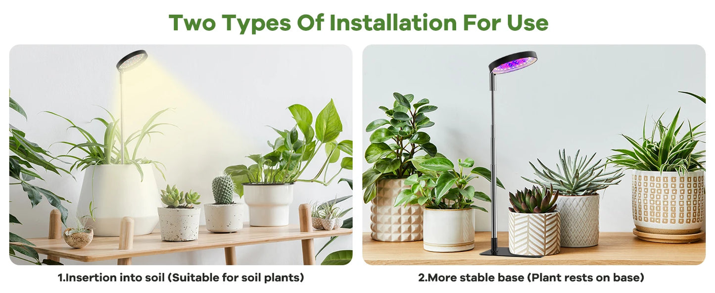 Full Spectrum LED Plant Grow Light for Indoor Gardens