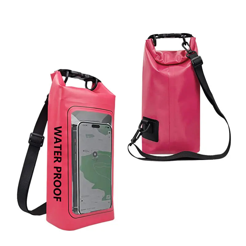 2L Waterproof Touch Screen Dry Bag for Outdoor Sports & Camping