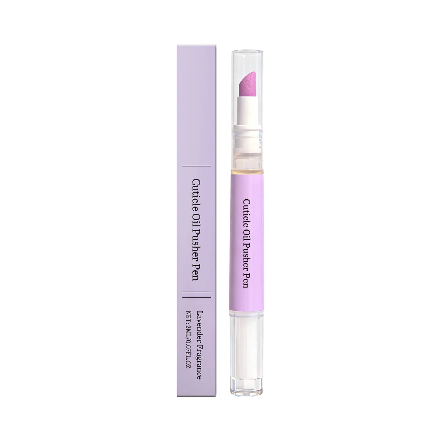 Lavender Cuticle Oil Pusher Pen | Nourishing Nail Care Tool