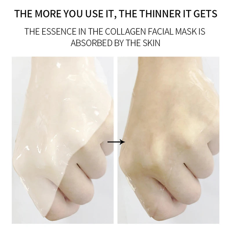 Hydrating Moisturizing Collagen Face Mask for Glowing Skin