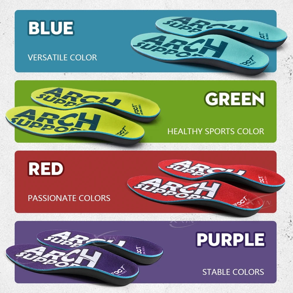 Arch Support Insoles for Flat Feet | Orthopedic Shoe Pads