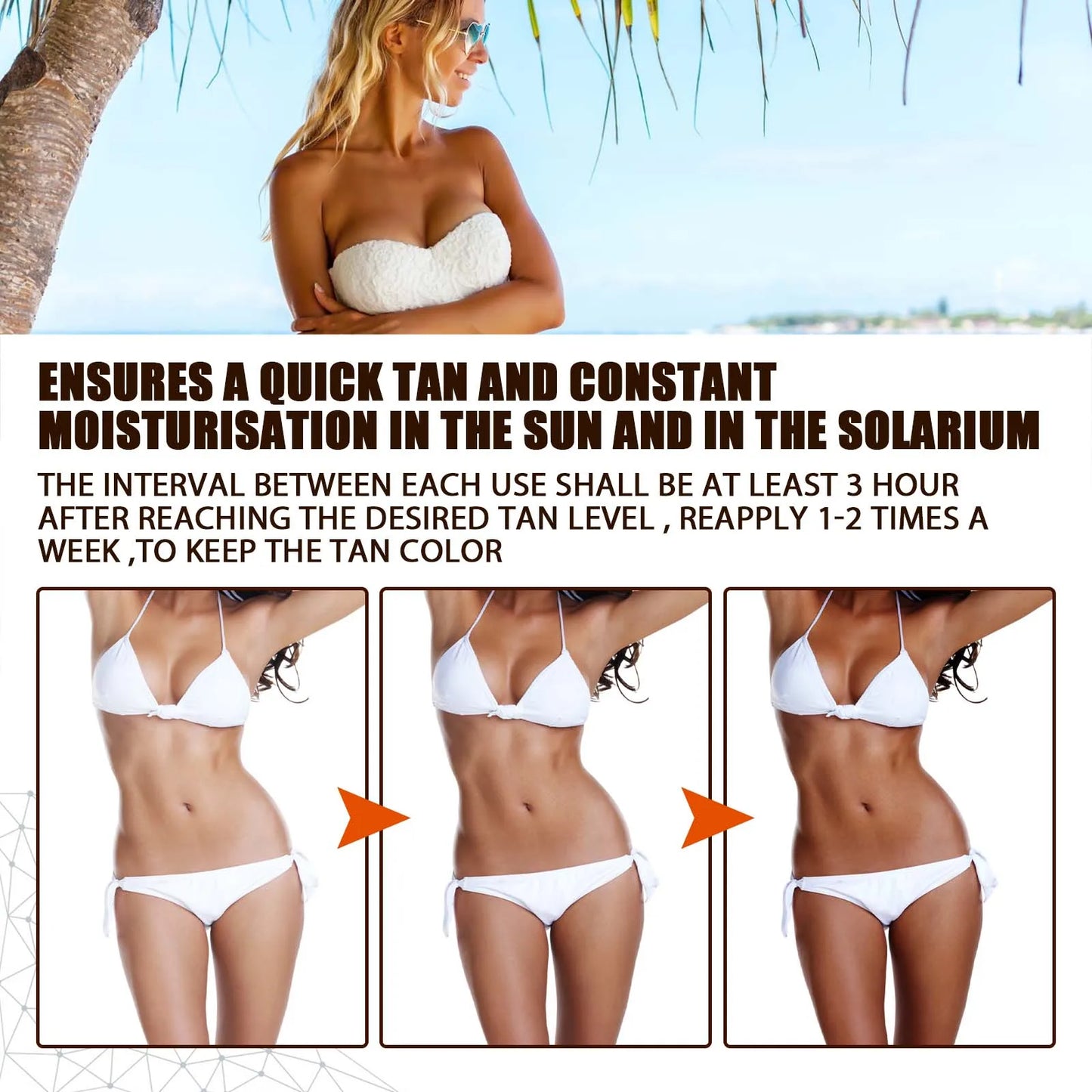 Moisturizing Body Tanning Spray for a Gorgeous Bronze Glow