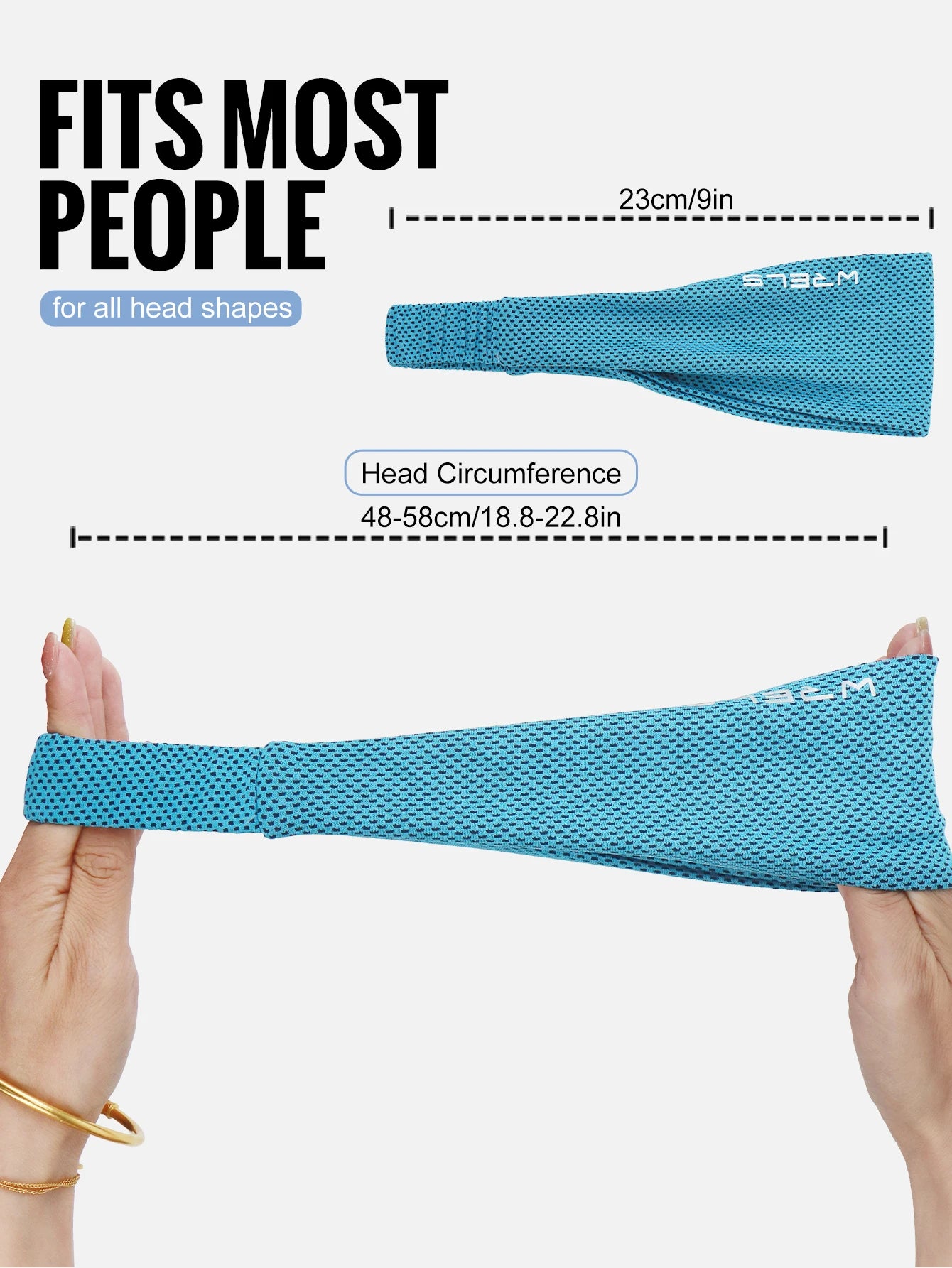 Breathable Fitness Headband | Non-Slip Sweatband for Summer Sports