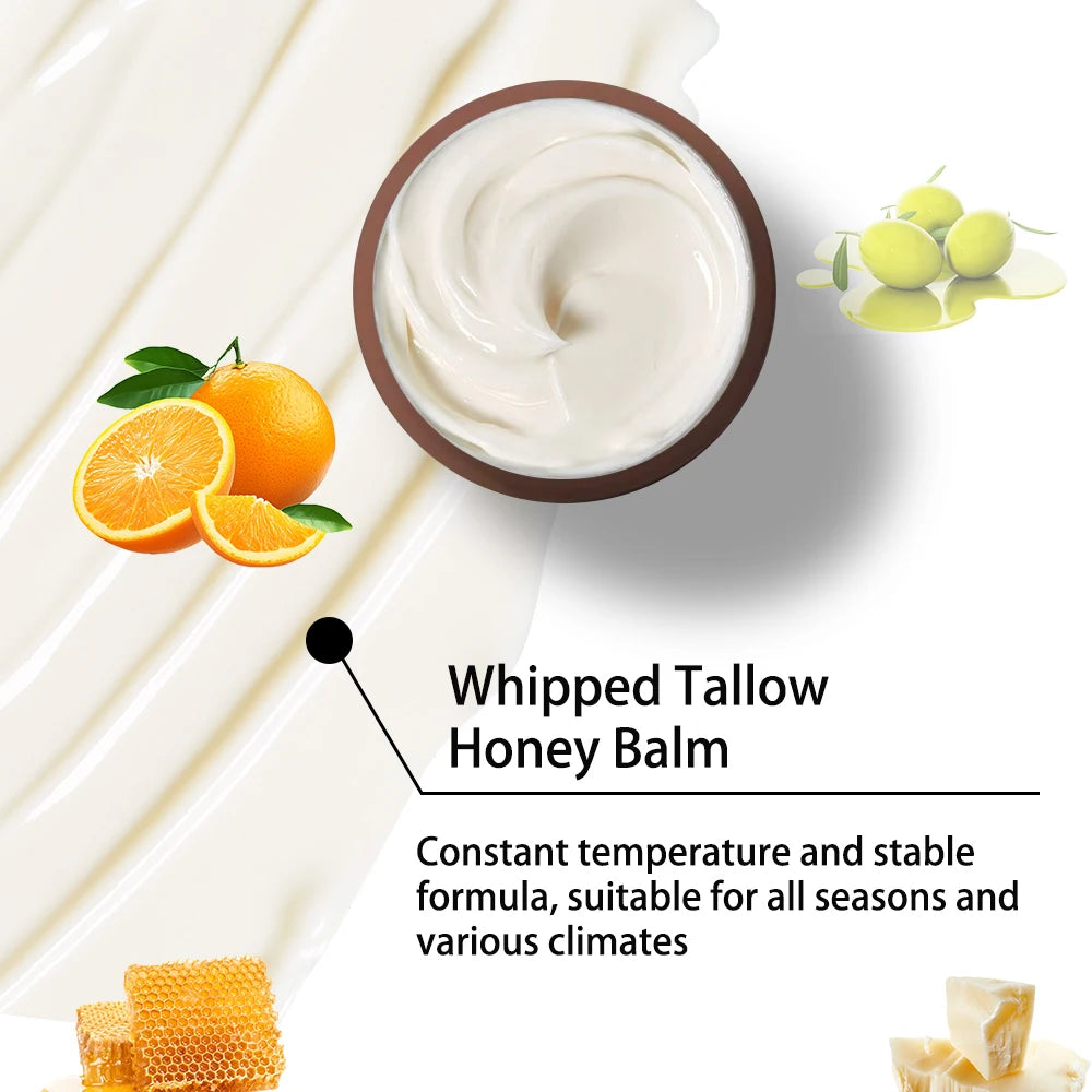 Moisturizing Whipped Tallow Cream | Nourishing Skin Care Lotion