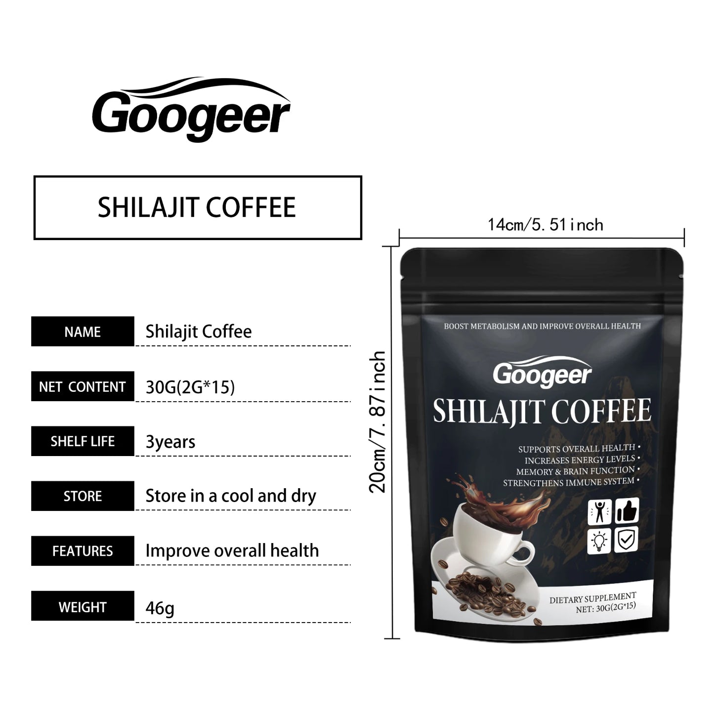 Instant Coffee for Energy & Weight Management | Low-Sugar Formula