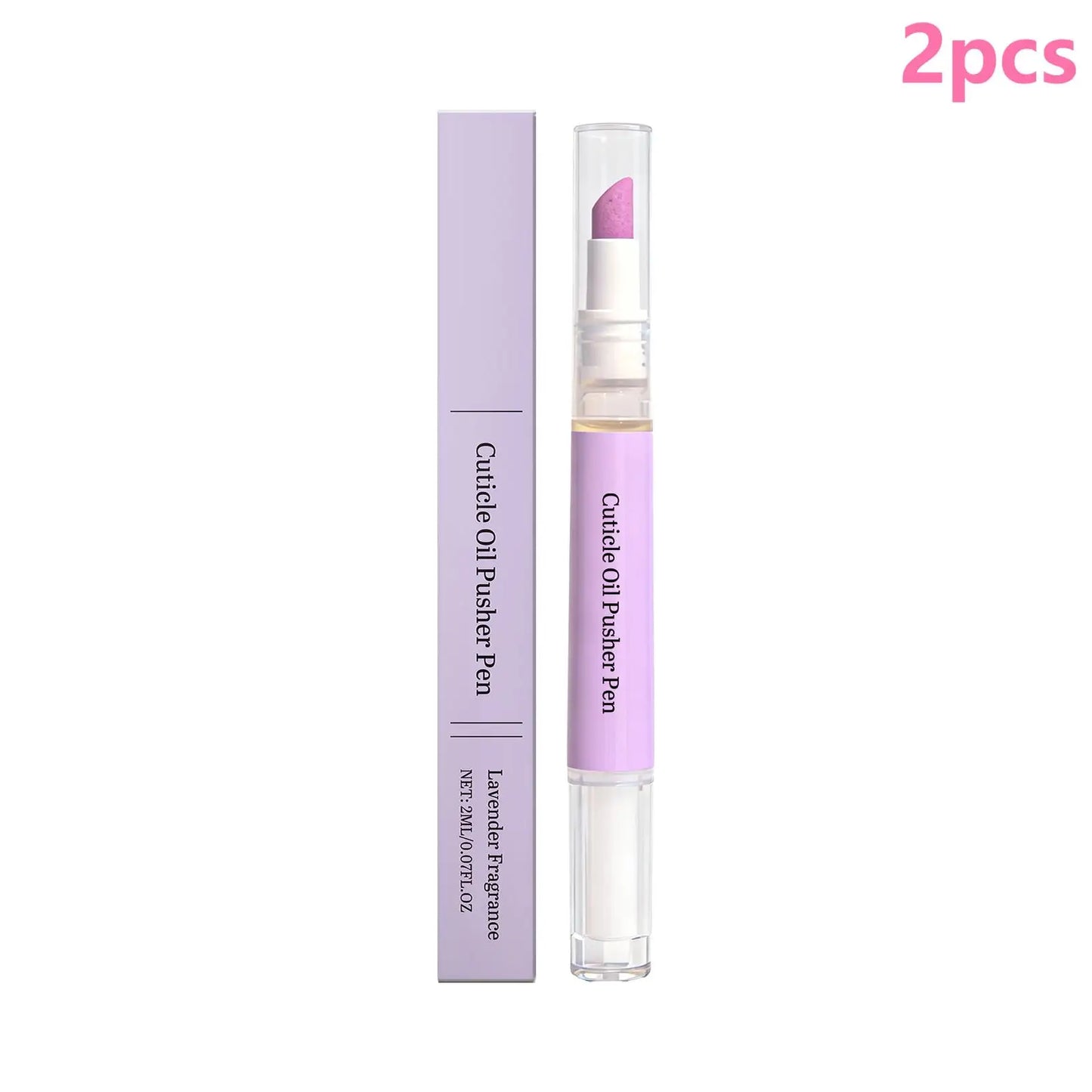 Lavender Cuticle Oil Pusher Pen | Nourishing Nail Care Tool