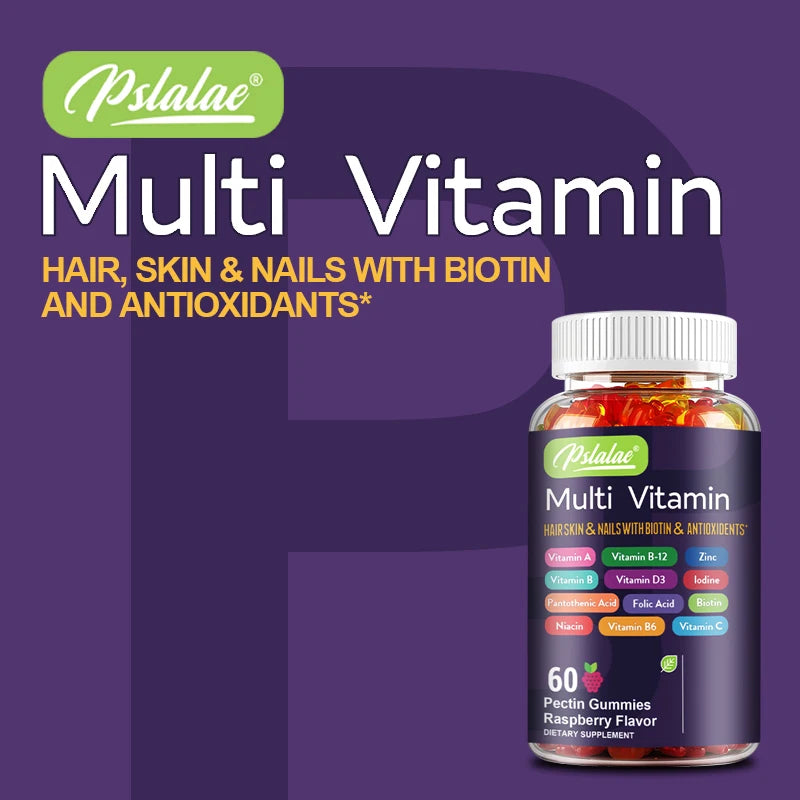 Delicious Multivitamin Gummies for Energy & Immune Support