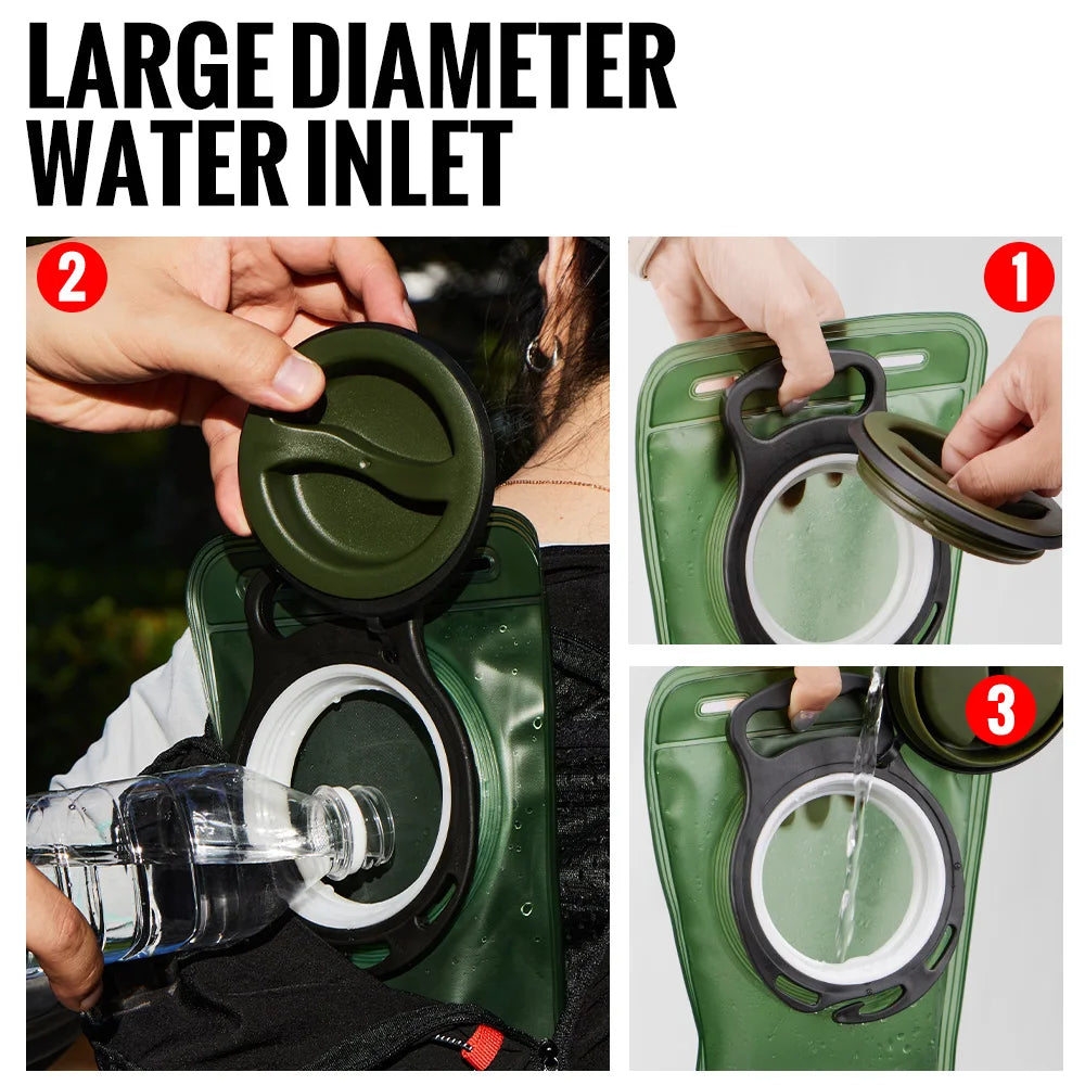 Leak Proof Hydration Bladder | BPA Free Water Reservoir for Hiking