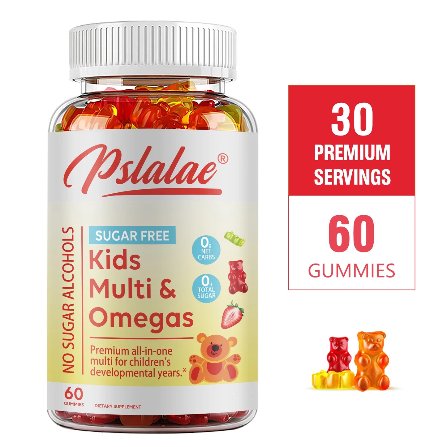 Children's Gummy Vitamins | Supports Development with Omega-3