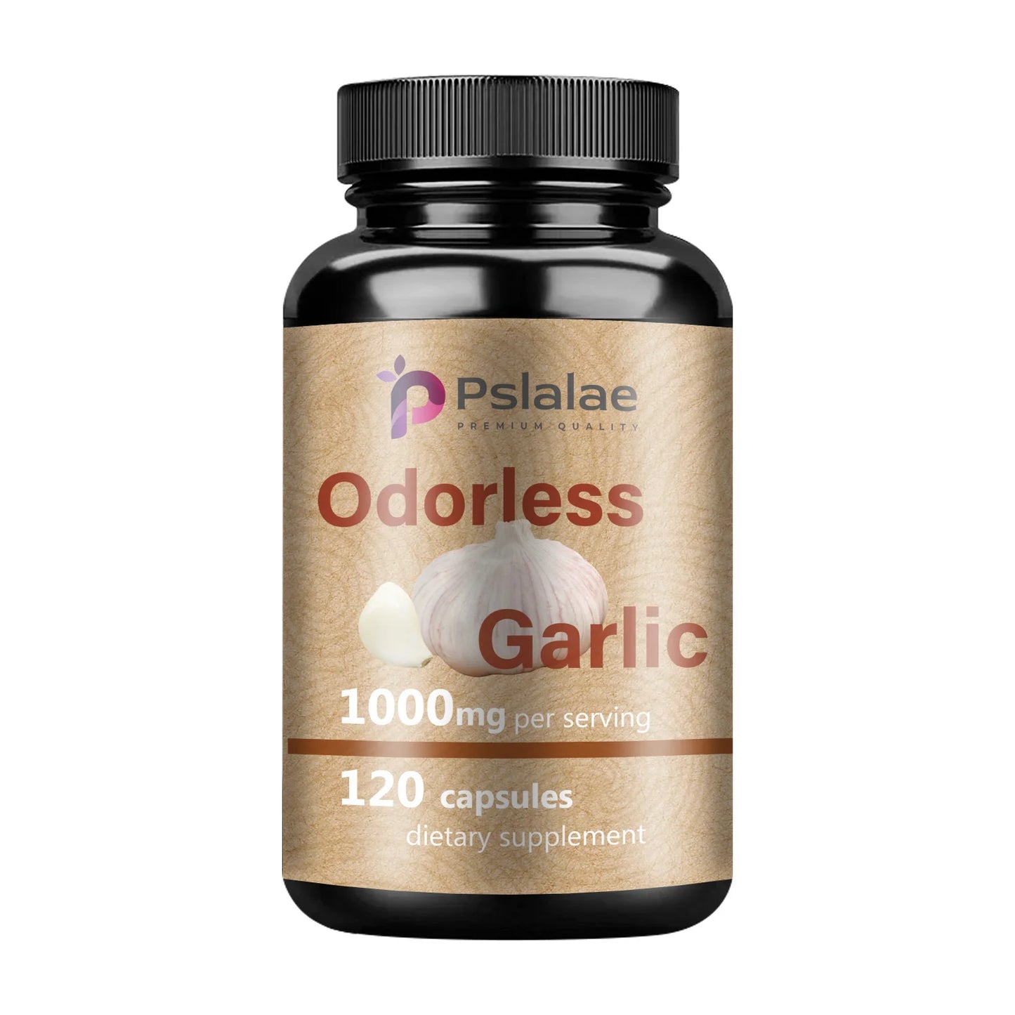 Odorless Garlic Capsules for Immune, Skin & Heart Health Support