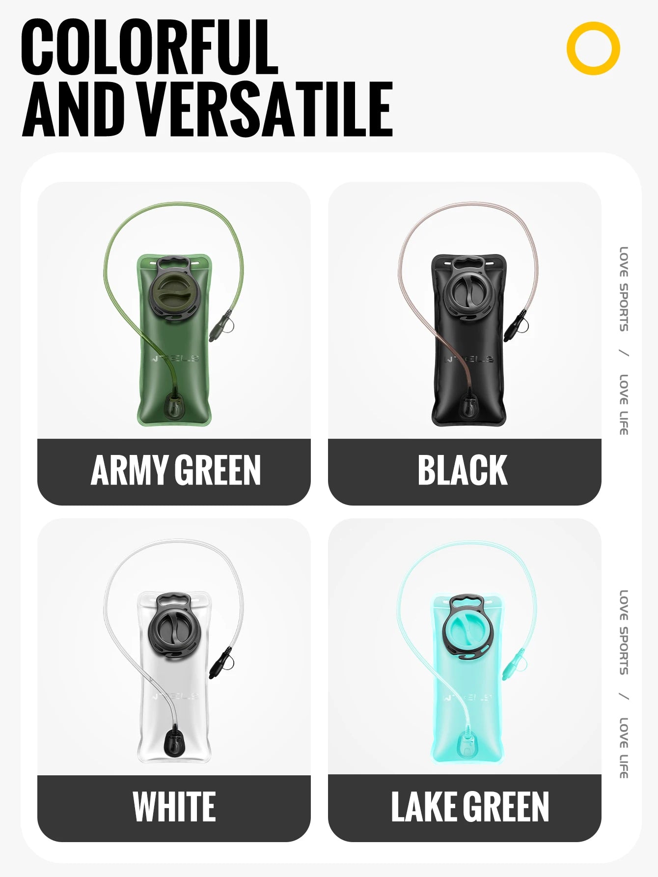 Leak Proof Hydration Bladder | BPA Free Water Reservoir for Hiking