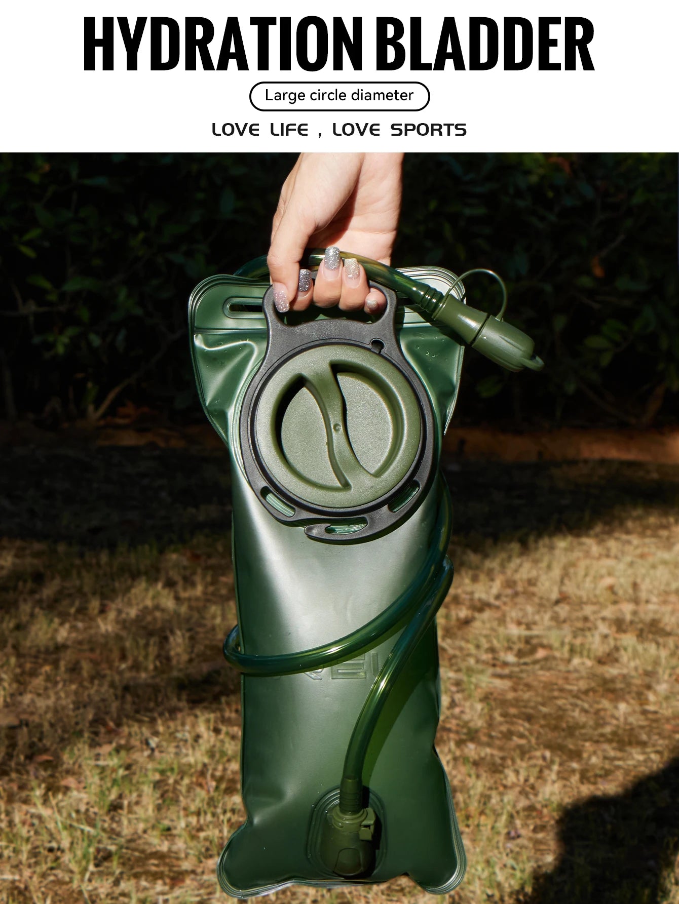 Leak Proof Hydration Bladder | BPA Free Water Reservoir for Hiking