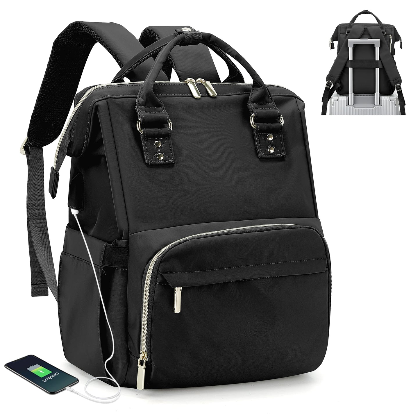Stylish Water Resistant Laptop Backpack for Women | Perfect Travel Gear