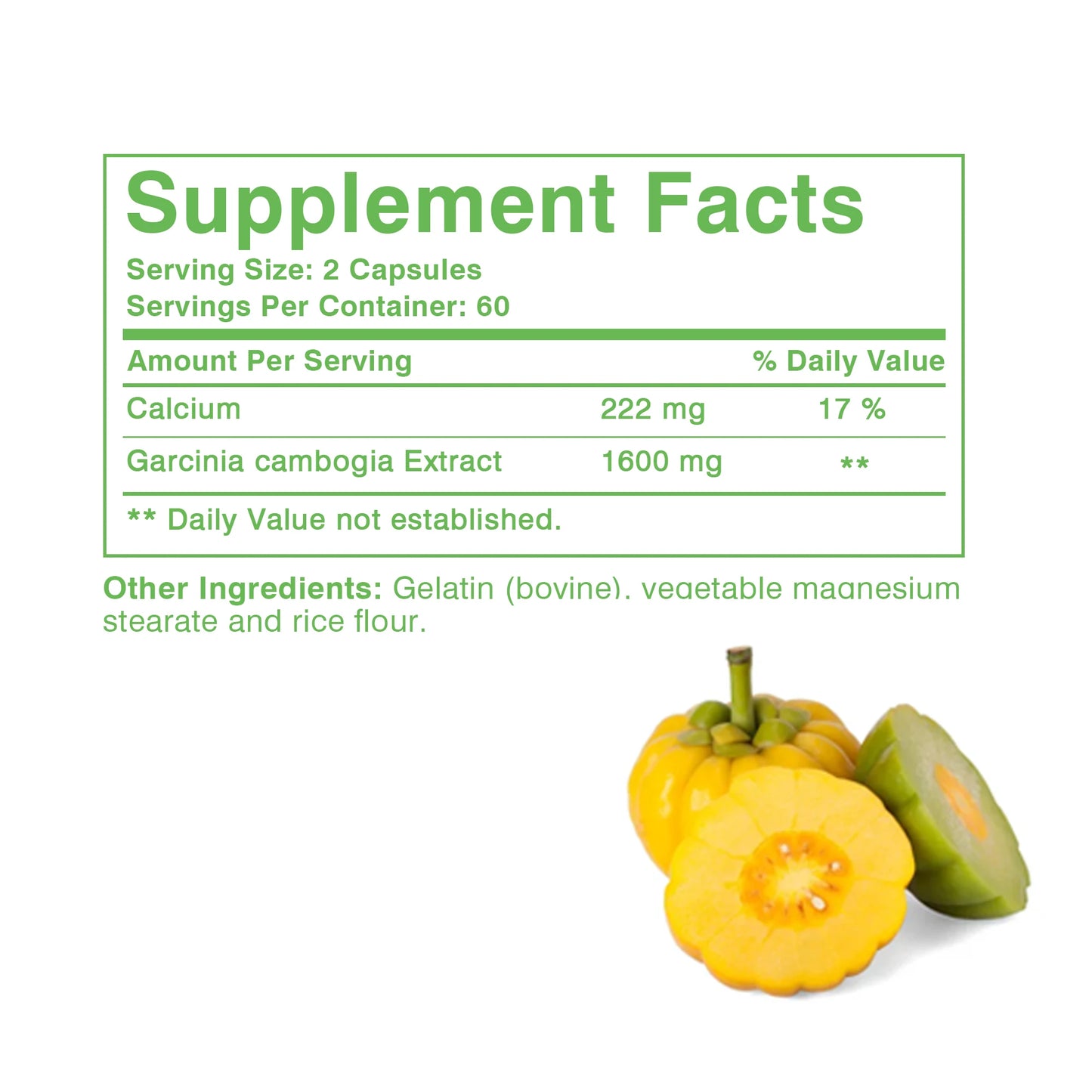 Garcinia Cambogia Capsules | Burn Fat & Boost Metabolism