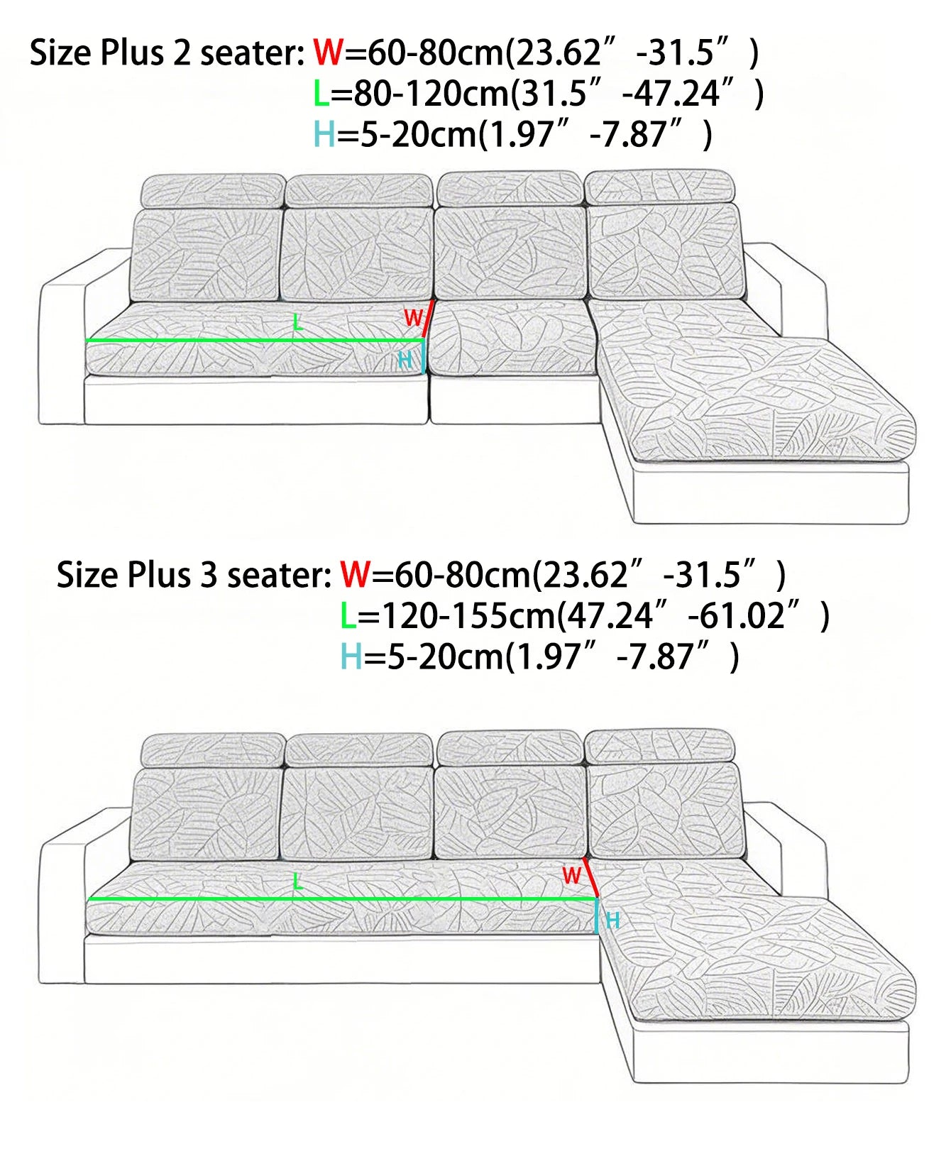 High Elastic Jacquard Sofa Cushion Cover | Pet-Friendly Protector