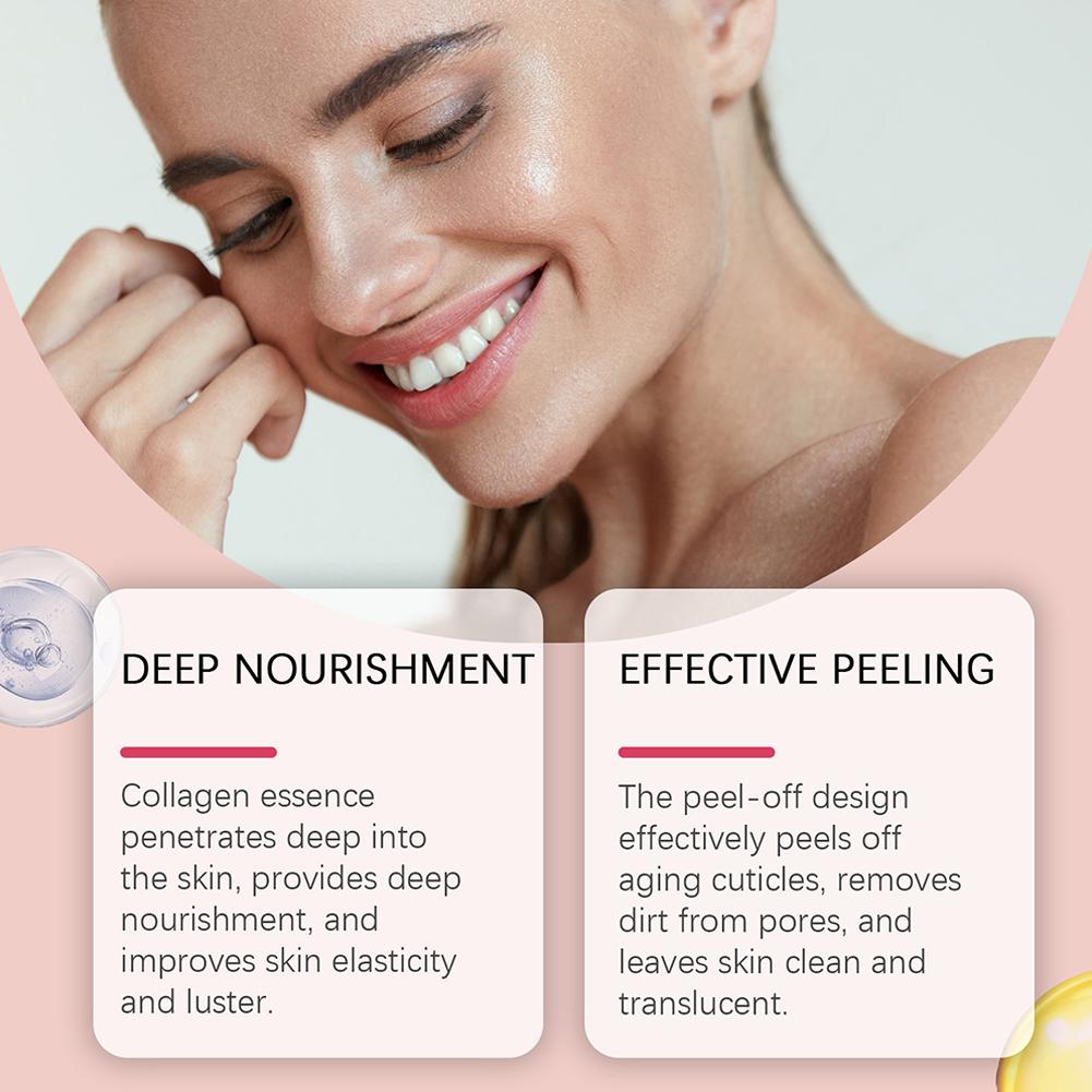 Hydrating Collagen Tear-Off Mask | Anti-Wrinkle Skin Care