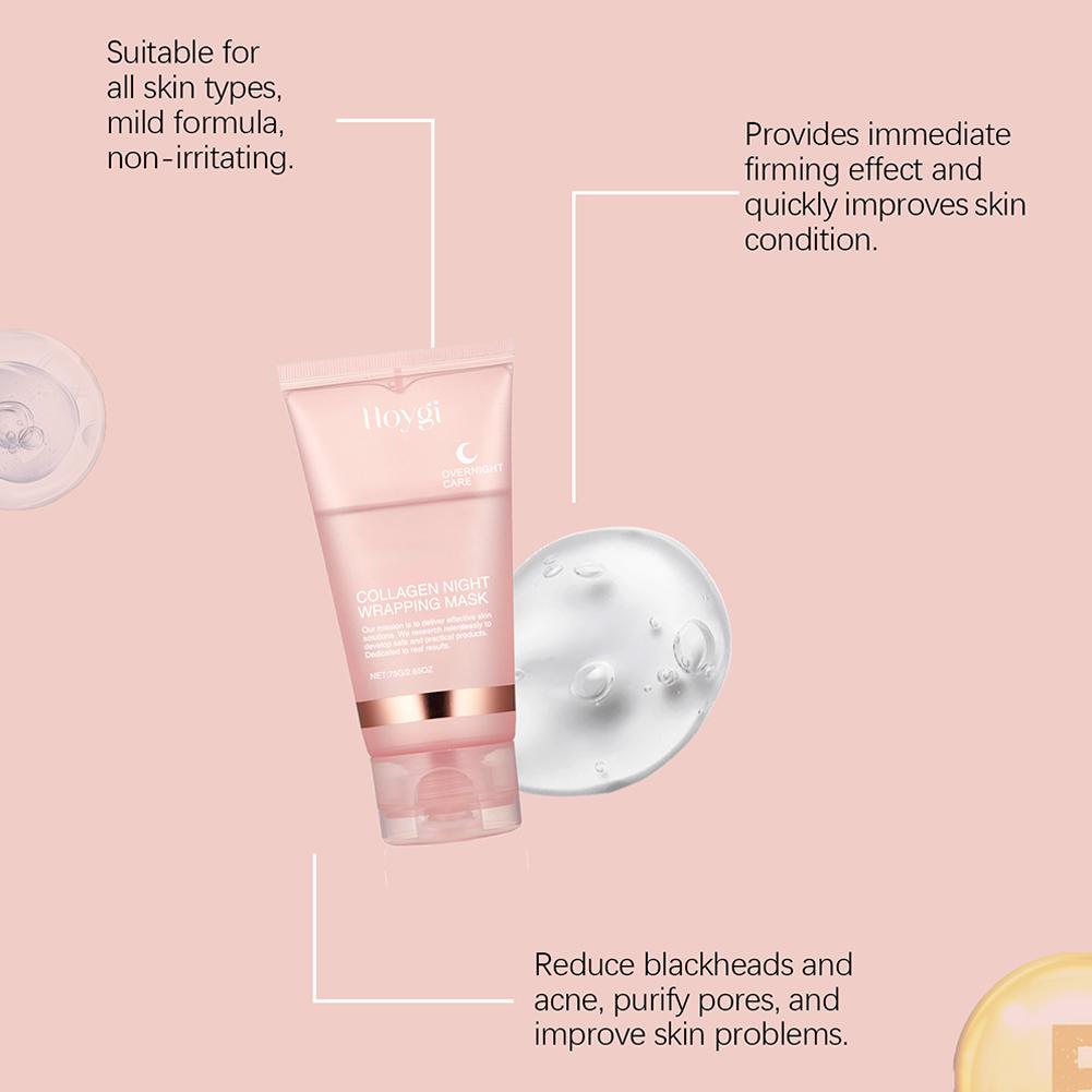 Hydrating Collagen Tear-Off Mask | Anti-Wrinkle Skin Care