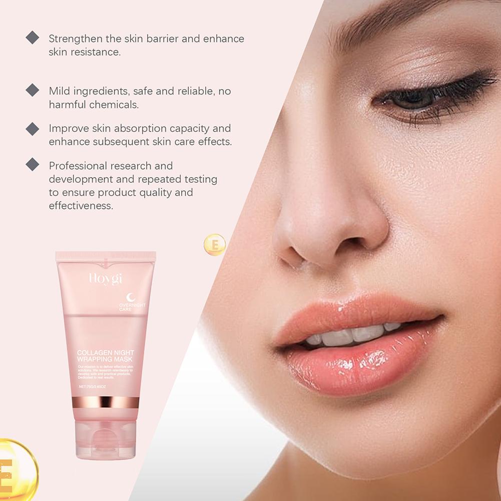 Hydrating Collagen Tear-Off Mask | Anti-Wrinkle Skin Care